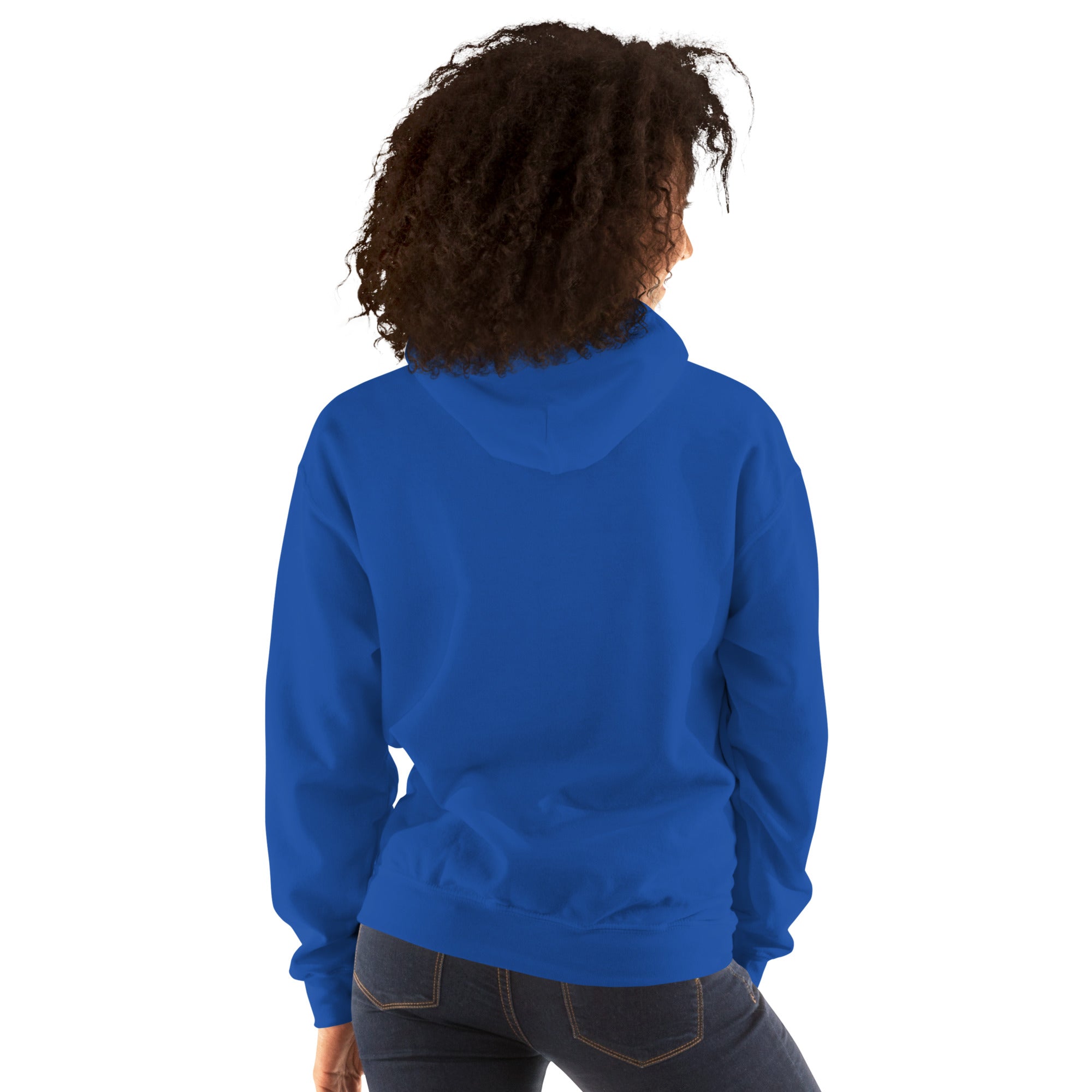 Nomad Strong Unisex Hoodie | Dumbbells & Hotels