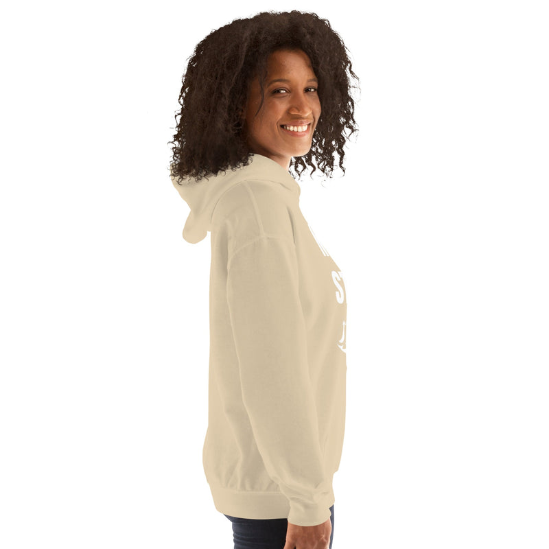 Nomad Strong Unisex Hoodie | Dumbbells & Hotels