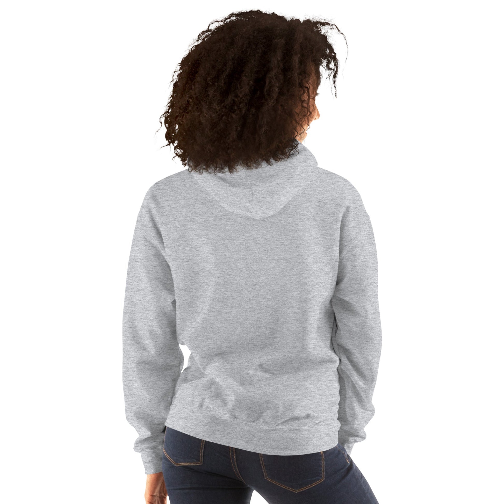 Nomad Strong Unisex Hoodie | Dumbbells & Hotels
