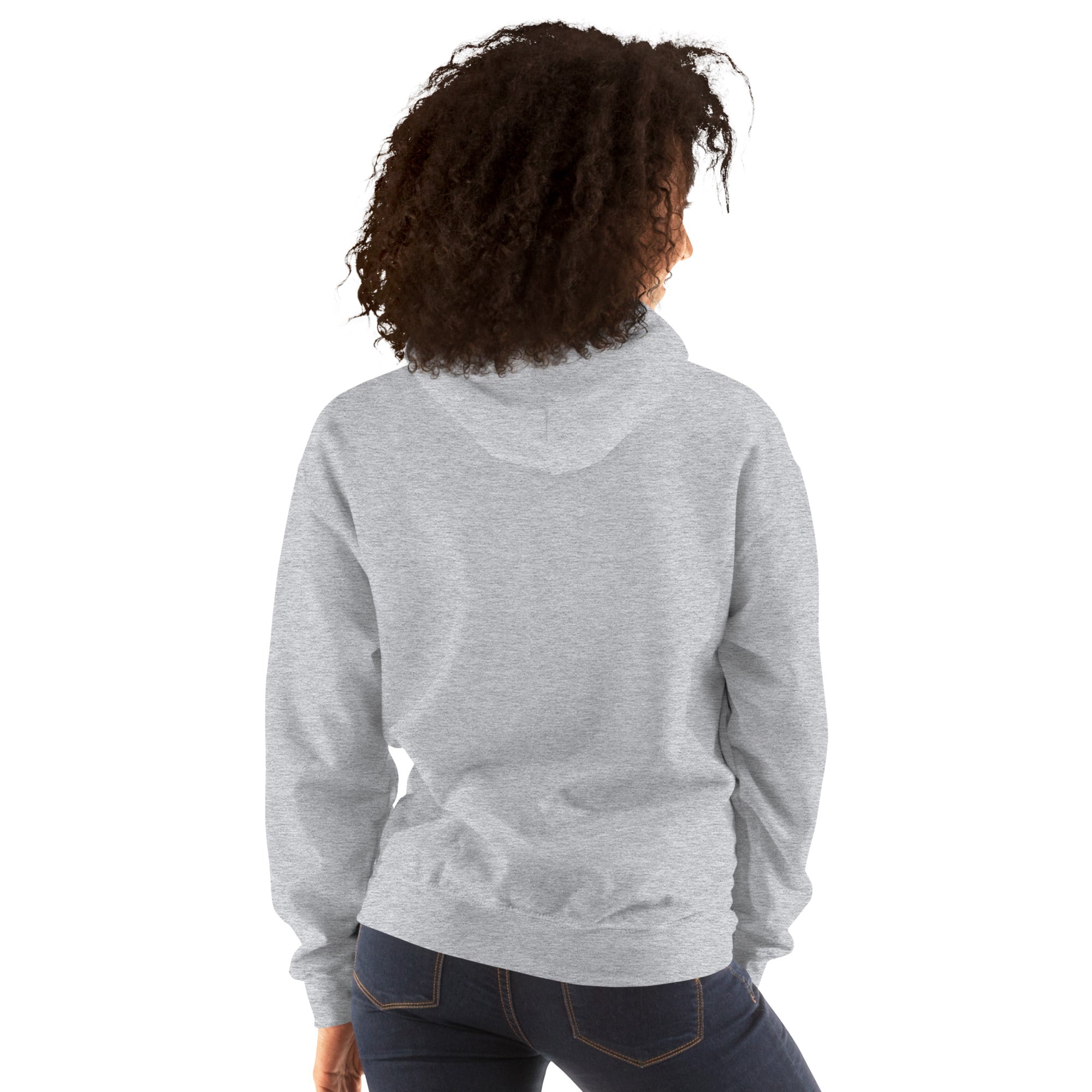Nomad Strong Unisex Hoodie | Dumbbells & Hotels