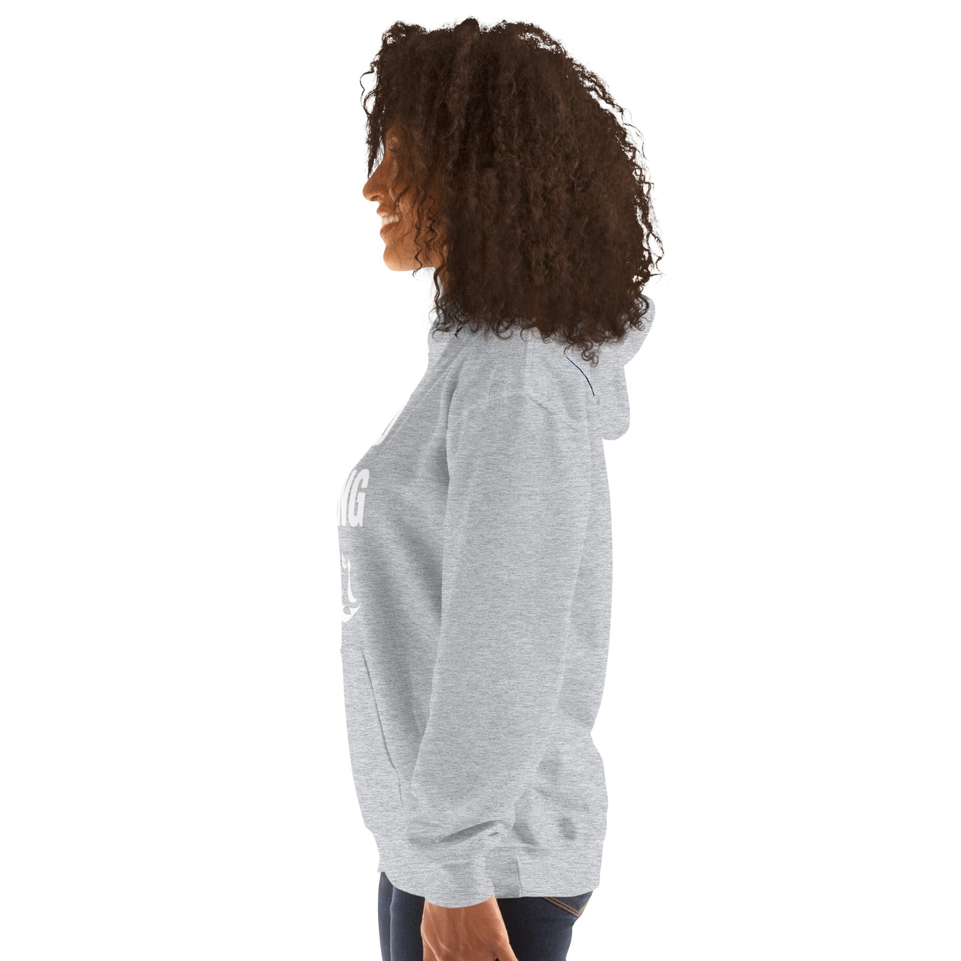 Nomad Strong Unisex Hoodie | Dumbbells & Hotels